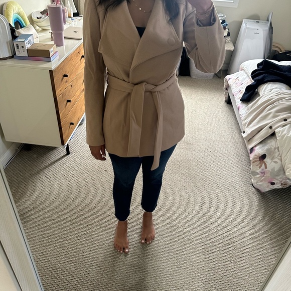 Ted Baker Women's Tan Belted Jacket - Picture 1 of 4